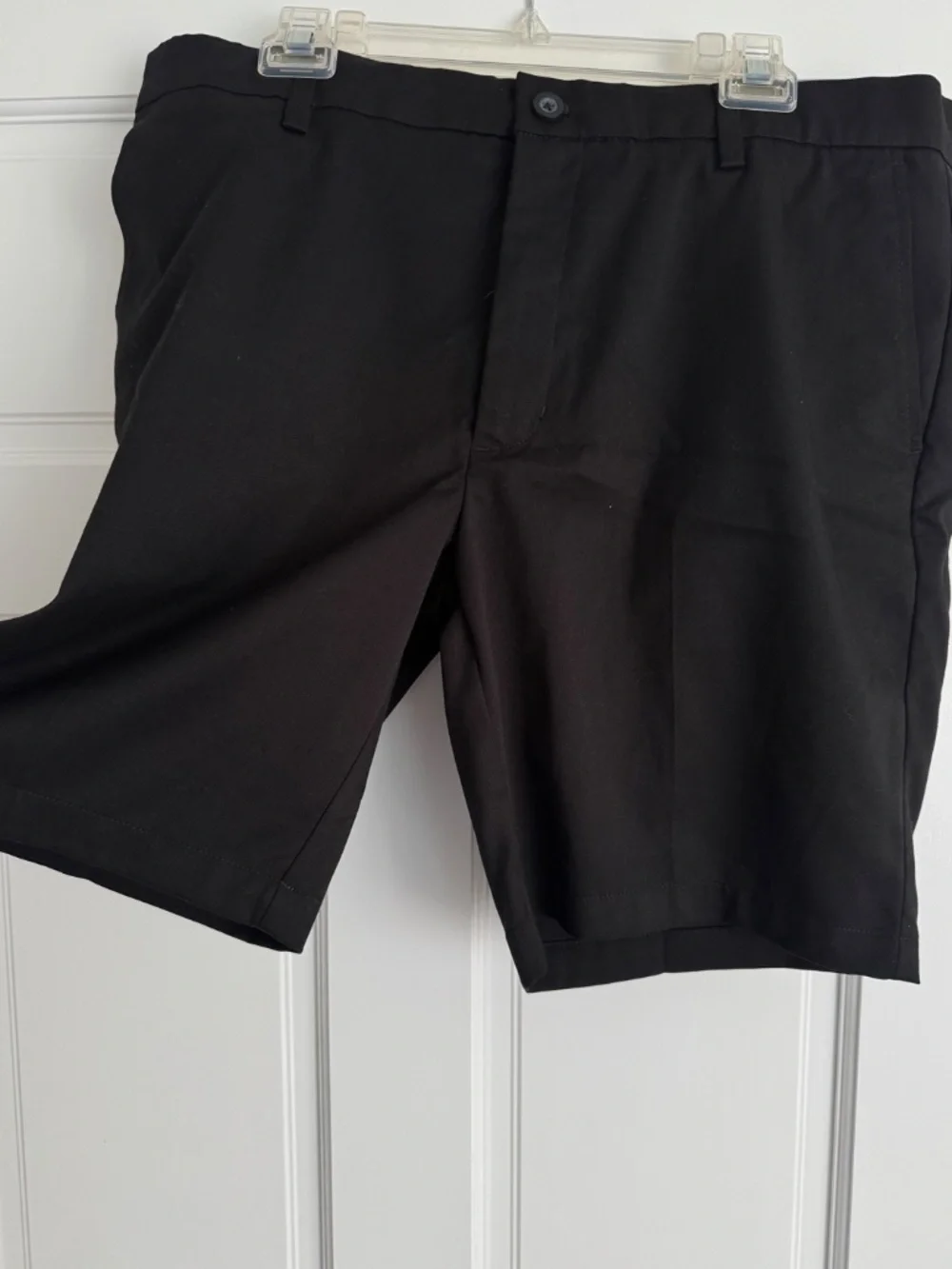 BUNDLE (2)-Amazon Essentials Men’s Slim Fit Chino Shorts (Black) and (Olive)